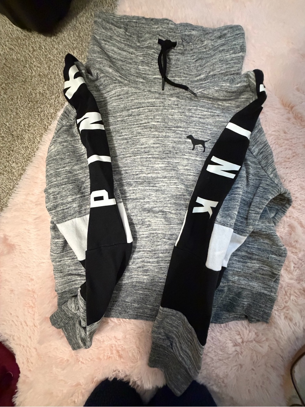 ⚡️Victoria's Secret PINK Victoria's Secret Gray Pullover Hoodie